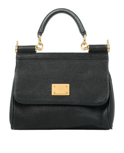 Small Sicily, Leather, Black, MII, 2*